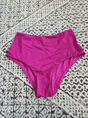 Cuup High Waisted Bikini Bottoms Size Small (2) In Orchid